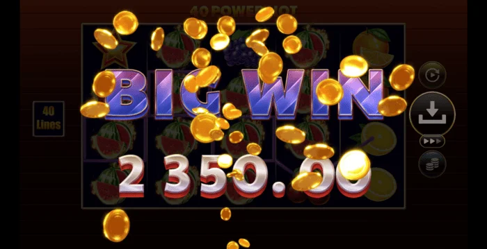40 Power Hot Coin Boost বিগ উইন